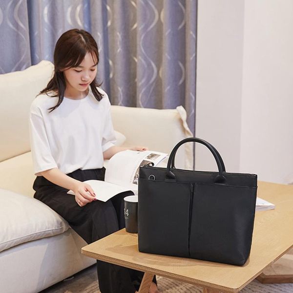 

портативный портфель унисекс водонепроницаемый сотовый телефон сертификат документ компьютер сумка сумка офис аксессуары для деловых товаров