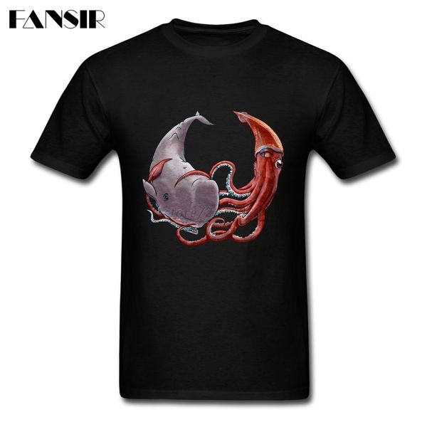 

sport harajuku tee shirts men male 100% cotton short sleeve battle of the deep guys clothing men t shirts