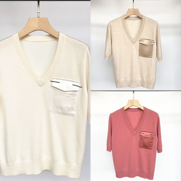 

4vn3u новые рано pin осени 20 и свитера способ женщин v-образный вырез в середине рукав шелкового платок контактного шарик потерять iao63 ун, White;black