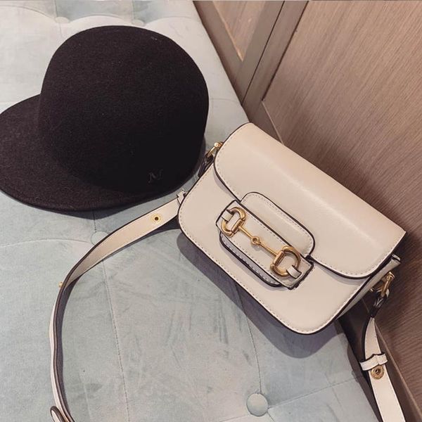 

2020 summer new pu leather handbag for women square messenger shoulder bag female satchels