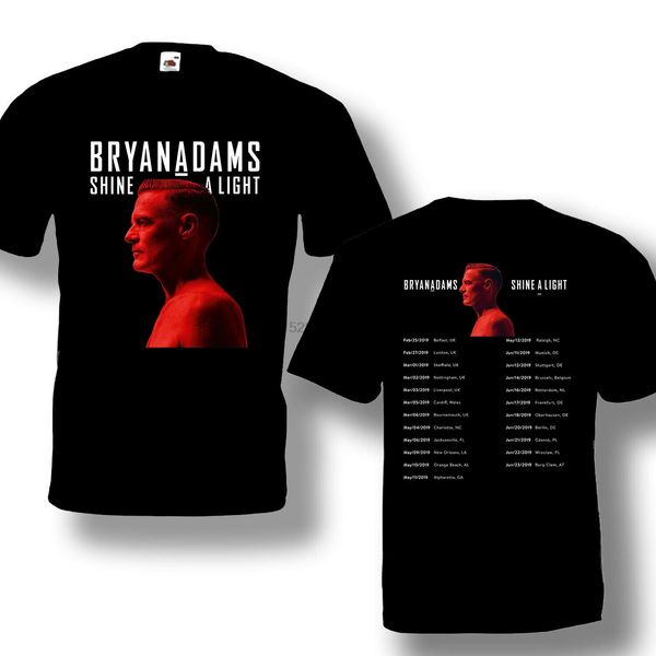 

bryan adam tour 2020 tshirt black short sleeve size ready s-3xl sport hooded sweatshirt hoodie