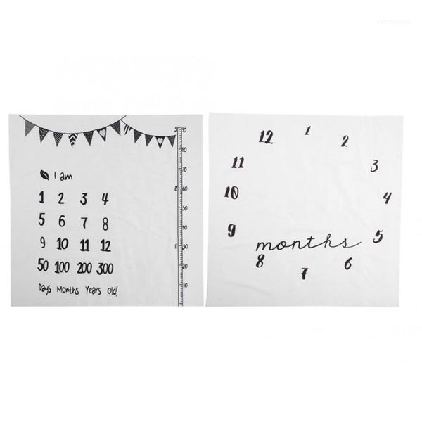 

blankets & swaddling cotton soft born baby swadding blanket monthly growth pography props sleeping cover1