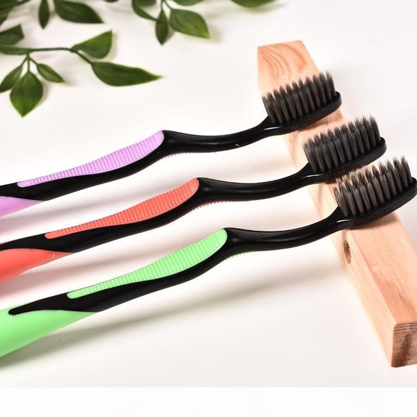 

12 zhoutingting single soft bamboo charcoal toothbrush