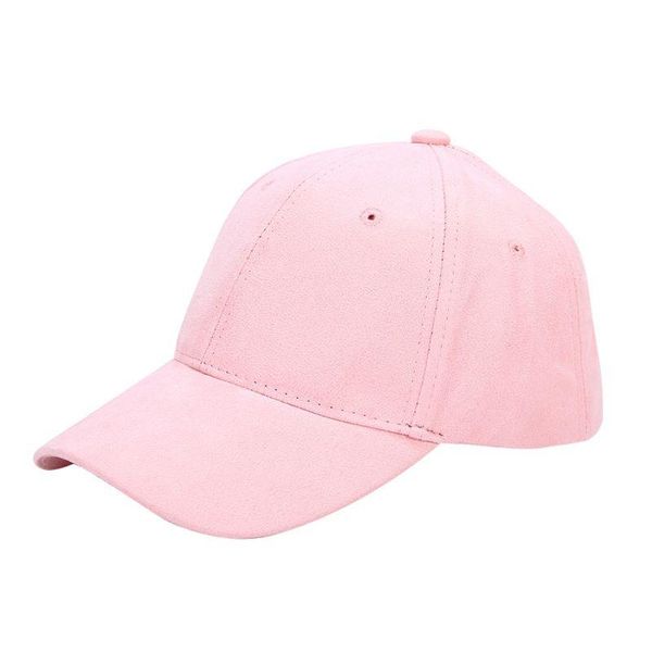 

ball caps women's winter hats solid pink hair adjustable cap female suede baseball women snapback, Blue;gray