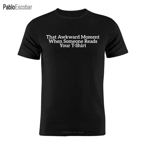 

men's shubuzhi that awkward moment when someone read your funny clever minimalistic artwork gift tee hoodie designers t shirts sweatshi
