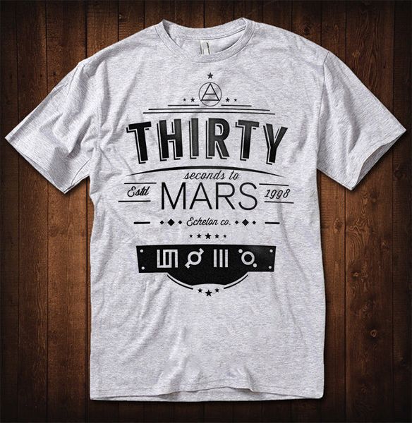 

30 seconds to mars men echelon rock tee балахон дизайнеры футболка толстовка