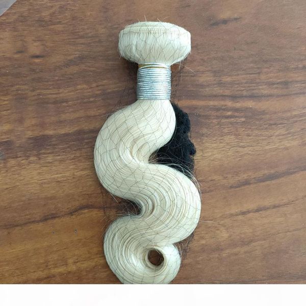 

бразильские волосы девственницы 3 связки 300grams 613 blonde человеческих волос объемная волна утки перуанский волос remy weave индийский бе, Black