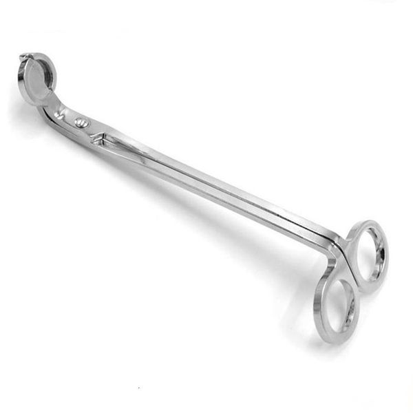 

stainless oil steel candle wick trimmer 18cm lamp trim scissor tijera tesoura cutter snuffer tool hook clipper