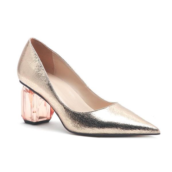 

new women shoes pumps 6cm high heels gold silver pointed toe big size heels shoes bling bling pumps for wedding pary, Black