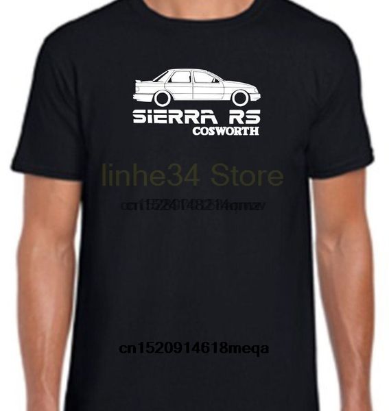 

funny t shirts classic sierra rs cosworth retro silhouette graphic tee shirt men t-shirt in black sport hooded sweatshirt hoodie