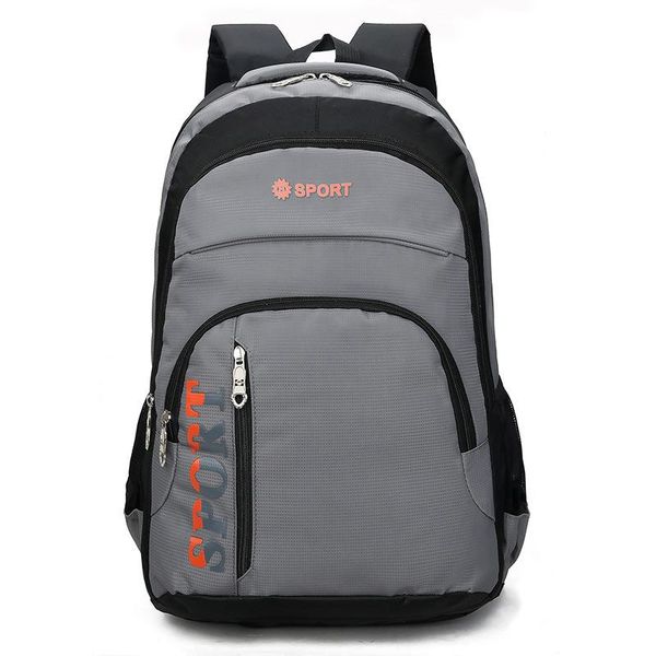 

большая емкость для мужчин рюкзак для школы подростков девочек high student back pack путешествия casual nylon bagpack черный стиль колледж