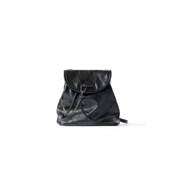 

oxlva з и женщины в 2019 флипе новой большой мягкой цепи сумка рюкзака черной емкость цепи мешок мода ромб кожа рюкзак ryj3a