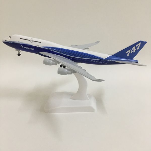 

jason tutu 20cm 747 airplane original boeing 787 aircraft model 1:300 diecast metal airplanes plane toy