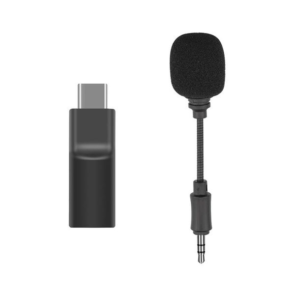 

portable 3.5mm microphone for dji osmo pocket with o adapter for osmo pocket handheld camera accessories