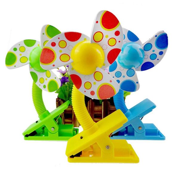 

cute convenient portable baby cot clip stroller fan baby prams pushchair safety clip-on fan stroller accessories hy99 au01