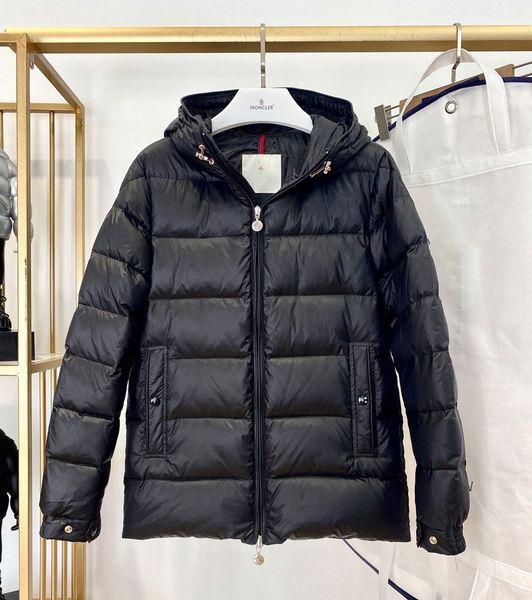 

mens 2020 coat hooded parka men winter jacket windbreaker parkas down coat thick jackets mens fashion jackets asian size men's clothing, Black