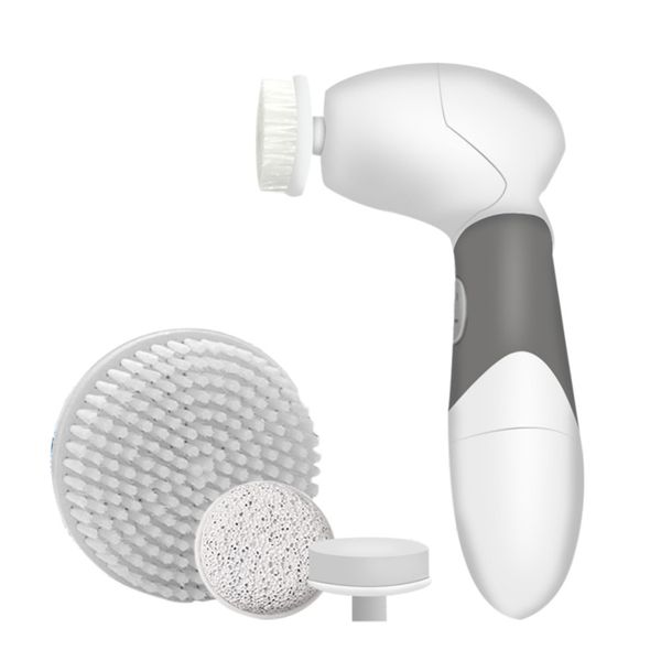 

4 in 1 electric facial cleanser deep cleansing skin care blackhead removal washing brush massager face body exfoliator scrub