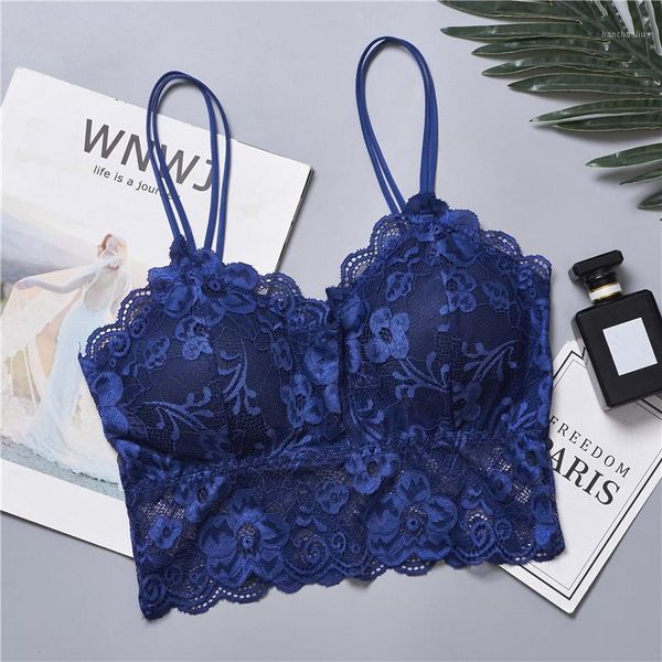 

gym clothing summer flower hollow out lace bras women wire full cup soft underwear seamless bralette lingerie1, White;black