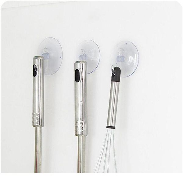 

5pcs suction cup sucker wall hook transparent suction cup hook plastic bathroom kitchen hanger vacuum strong suction cu bbypfi