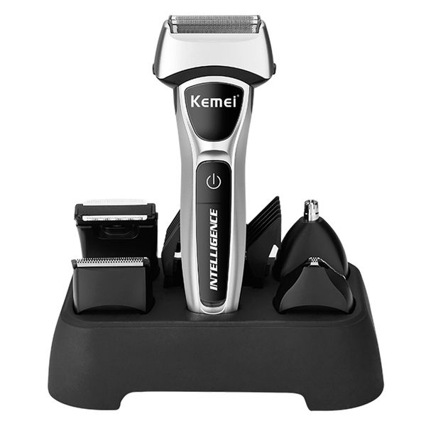 

5in1 wet dry electric shaver for men male electric razor rechargeable beard shaving machine facial cleaning shaver body