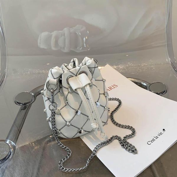 

women's bag for woman mini bag 2020 new style foreign style one shoulder chain fashion versatile cross body bucket