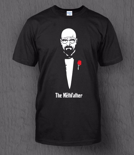 

new summer t shirts breaking bad t-shirt the methfather tee men's walter white the godfather tee shirt sport hooded sweatshirt hoodie