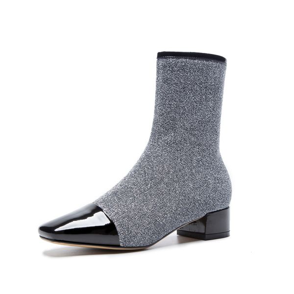 

woman 2021 hand head material sew drawing boots online 7pk2, Black