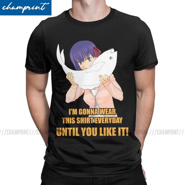 

sakura fish fate stay night fgo anime fun crewneck short sleeve big size clothes sport hooded sweatshirt hoodie men t shirt