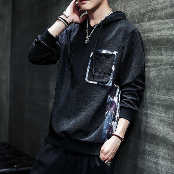 

slim new fashion men's youth korean line sports jacket head sweater and baseball uniform for men, Gray