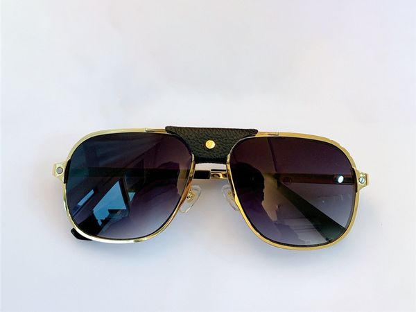 

0165 sunglasses for men women outdoor summer square style metal full frame uv protection selling style come with red box, White;black