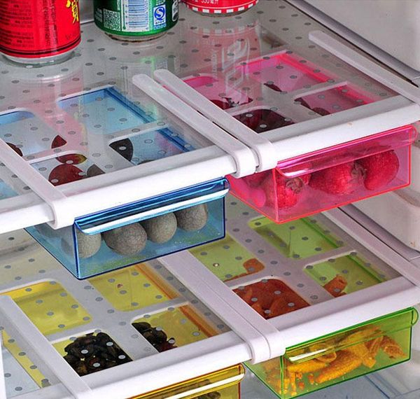 

shelf kitchen multi-function organizer saver eco-friendly space storage drawer refrigerator fridge food rack holder er bbylg