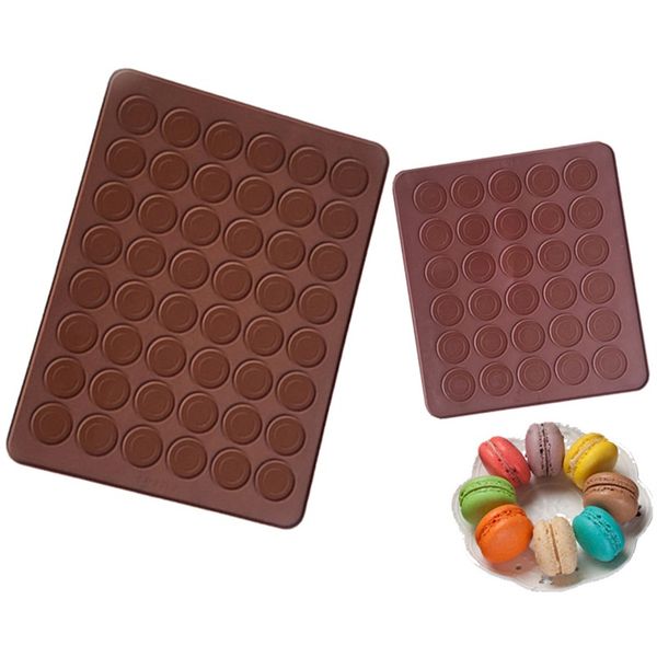 

biscuits solid color silicone mold 30 hole 48 holes household mould chocolates molds simplicity baking tools 4 4jm2 p2