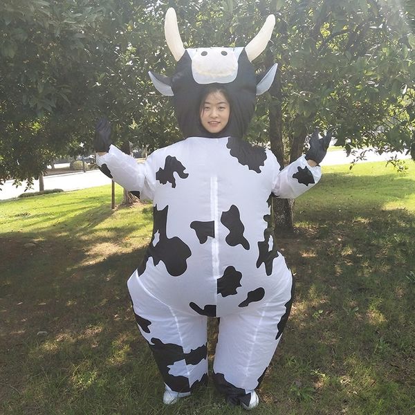 

fghcd корова игрушки хэллоуин корова косплей косплей вверх партии пародия clothingprop costumecostume реквизита творческие игрушки хэллоуин