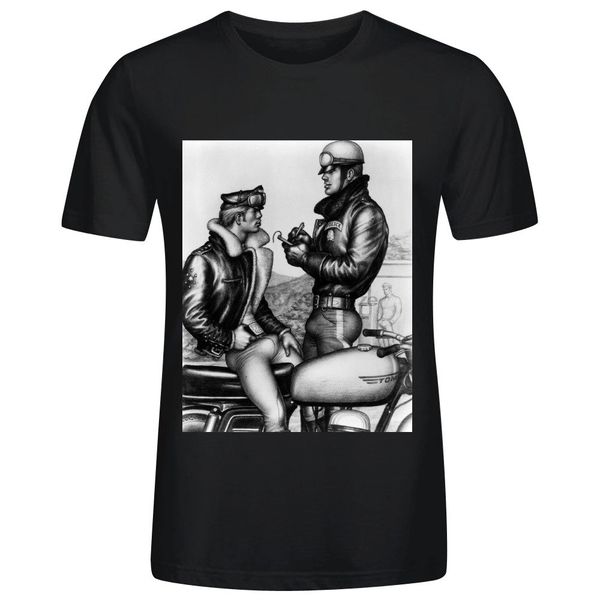 

design bob mizer tom of finland mens t shirt cotton brand clothing men printed fashion design muscle shirt sport hooded sweatshirt hoodie