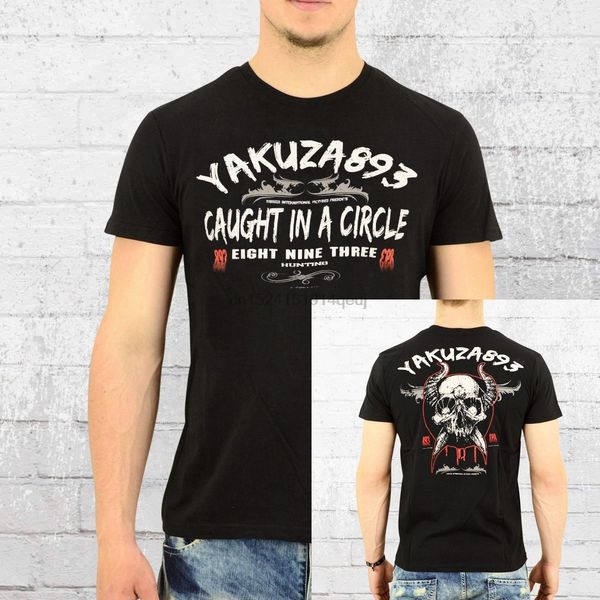 

yakuza t-shirt mens круглый хлопок короткие рукава мода tee рубашки спорта с капюшоном толстовка толстовка
