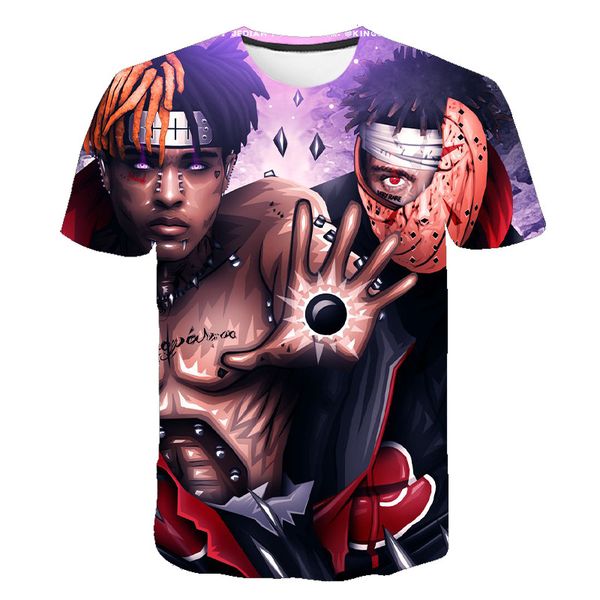 

new aikooki 3d xxxtentacion raper xxxtentacion 3d print shirts harajuku kawaii hentai men clothing