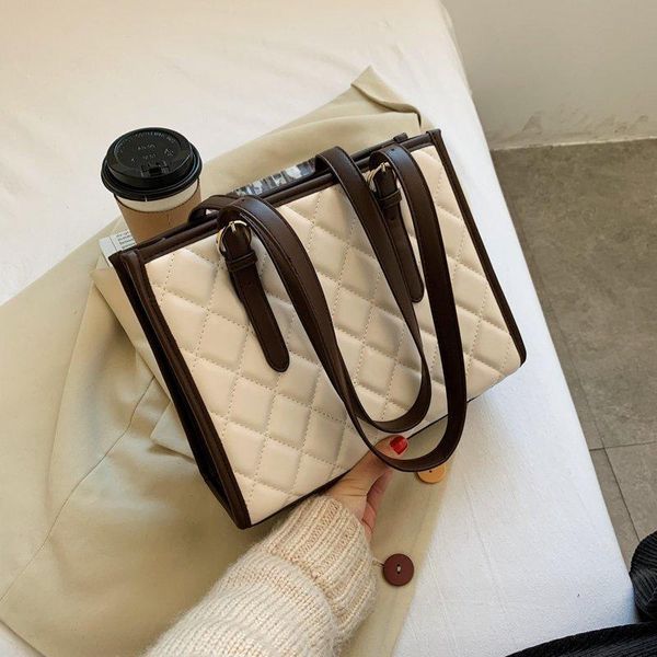 

cross body olsitti winter pu leather diamond lattice women's handbag fashion shoulder bags for women 2021 designer travel bag sac a mai