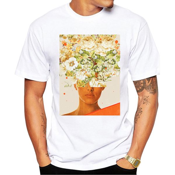 

teehub fashion vintage men t-shirt short sleeve tshirts o-neck cool super flower head printed tees sport hooded sweatshirt hoodie