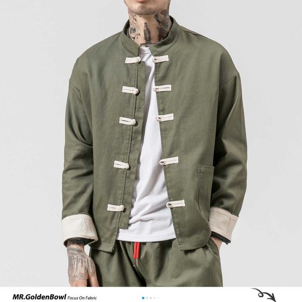 

mrgoldenbowl store man windbreaker 2021 mens casual pocket black solid bomber jacket male harajuku button retro fashions jacket cx200801, Black;brown