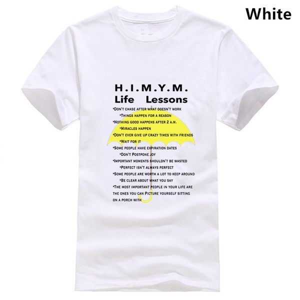 

high q how i met your mother life lessons quality print casual unique design crewneck sport hooded sweatshirt hoodie t shirt