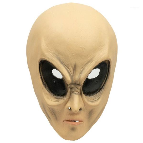 

party favor alien head cover mask halloween products movie theme cos ghost horror scary headgear masquerade latex1