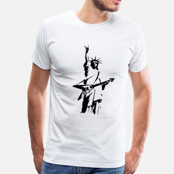 

statue of liberty rock v guitar t shirt cute digital printing sports tracksuit hoodie sweatshirt