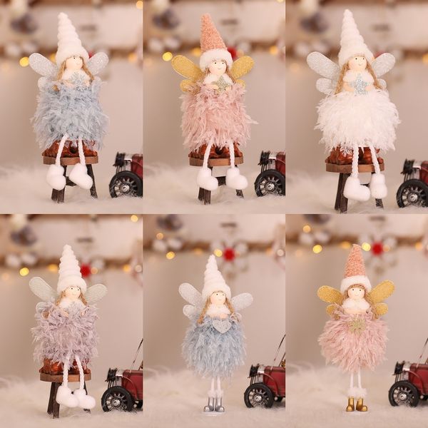 

6a1ku 2020 new ornament tree plush pend fairy pendantpendant pendant 2020 new christmas ornament christmas tree plush angel doll pendantdoll