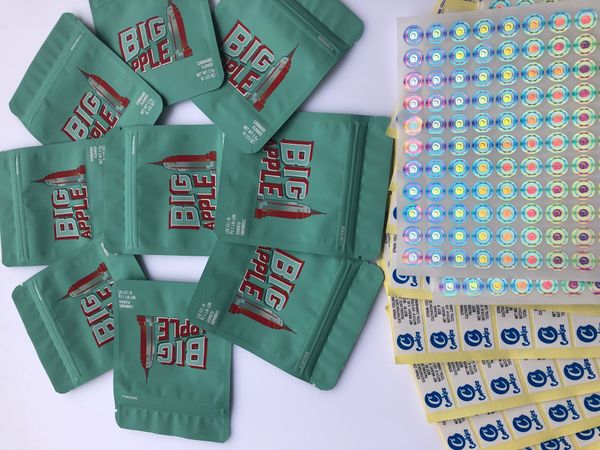 

3.5g mylar local packaging edibles apple mint bags cookies big bags bag empty bbydm bdebaby