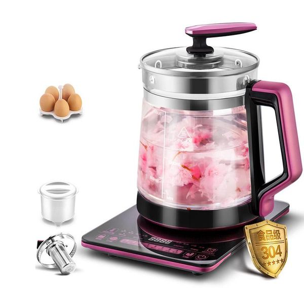 

electric kettles multifunction kettle with thick glass health preserving pot can make yogurt household