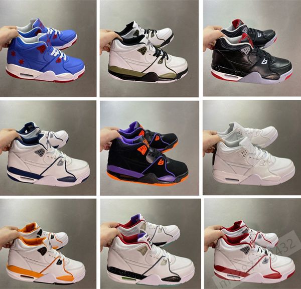 

2020 new flight 89 planet of hoops mens basketball shoes jumpman 4s 3m reflective men athletic sport sneakers us7-13