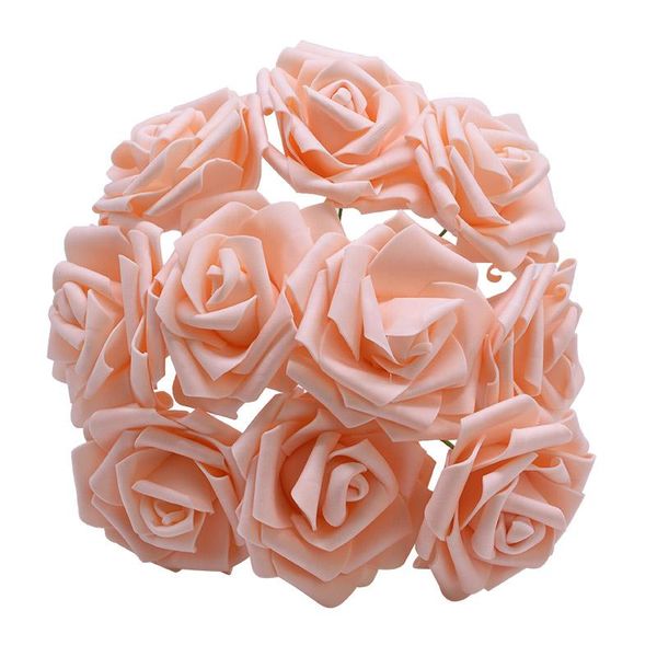 

20 pe foam rose flowers pretty charming artificial flowers bride bouquet diy scrapbooking wedding home decor supply bbyqkb lipper