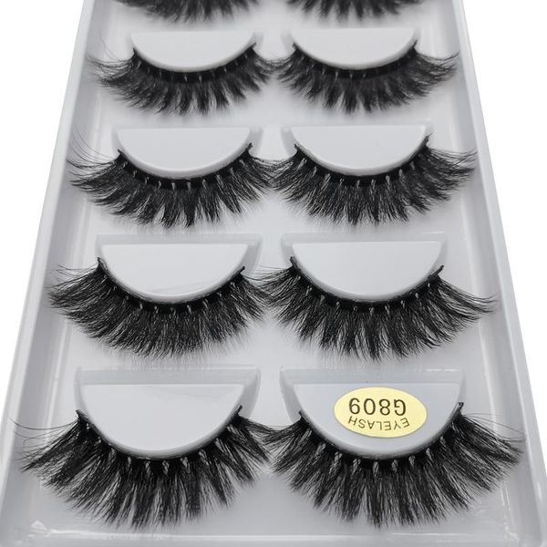 

50 boxes 3d eyelashes wholesale mink strip lashes natural mink eyelashes fluffy false eyelashes extension mink cilios maquiagem wmtnwu