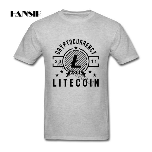 

plus size litecoin crypto currency new arrival tshirt male custom short sleeve family sport hooded sweatshirt hoodie men t shirt