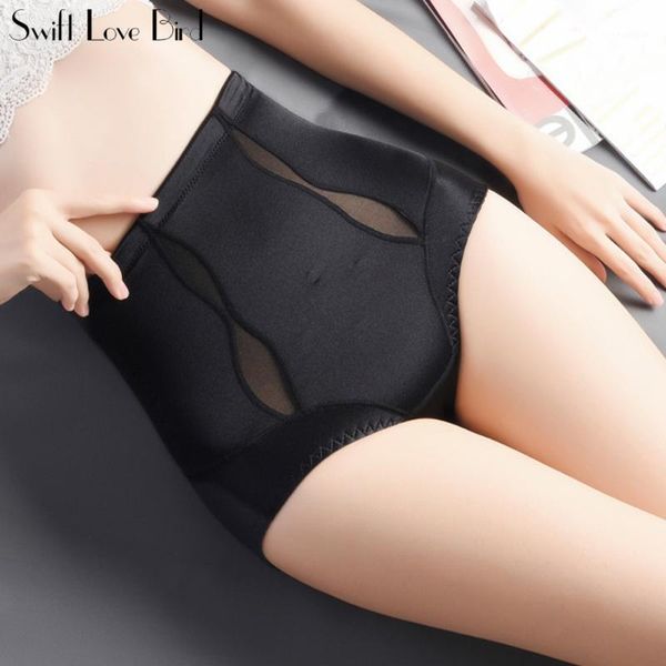 

waist shaper female keeps figure shaping pants to restore slim body shape to correct waist high shaping pants1, Black;white